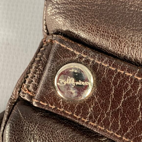 BILL AMBERG Dark Brown Leather Gloves - Picture 3 of 4